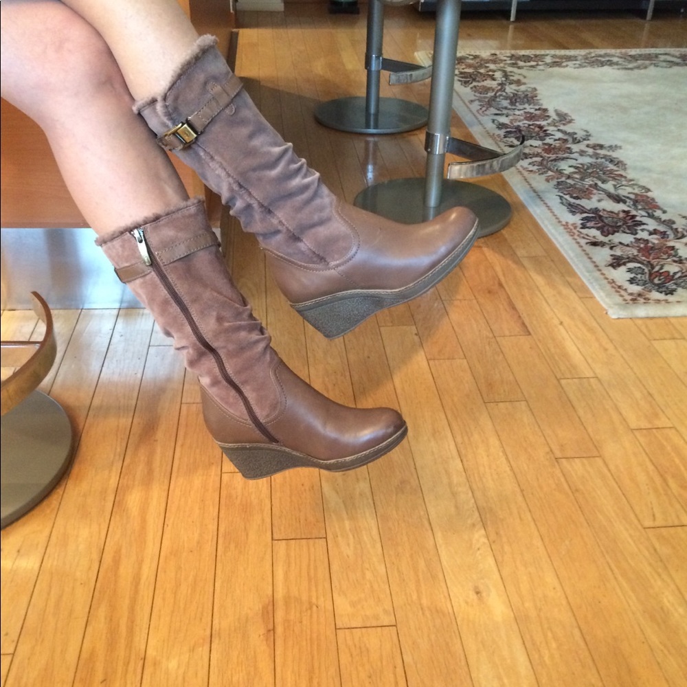 COPY - Salamander Suede & Leather Winter Boots